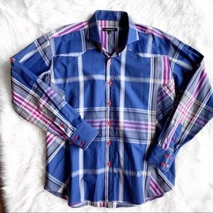 Men’s Bogosse Button Down Long Sleeve Shirt MA1086